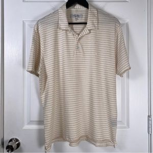 Rag & Bone striped jersey polo shirt